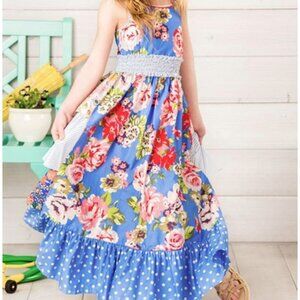 Matilda Jane Heart Song Maxi Dress Size 2 GORGEOUS for a photo shoot Cotton Exce
